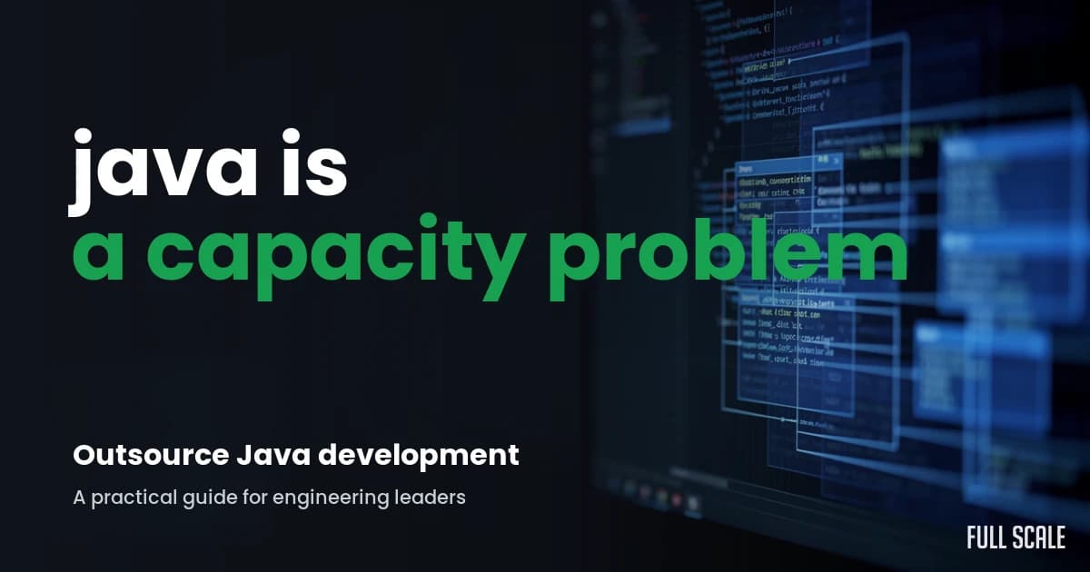 outsource-java hero, Full Scale