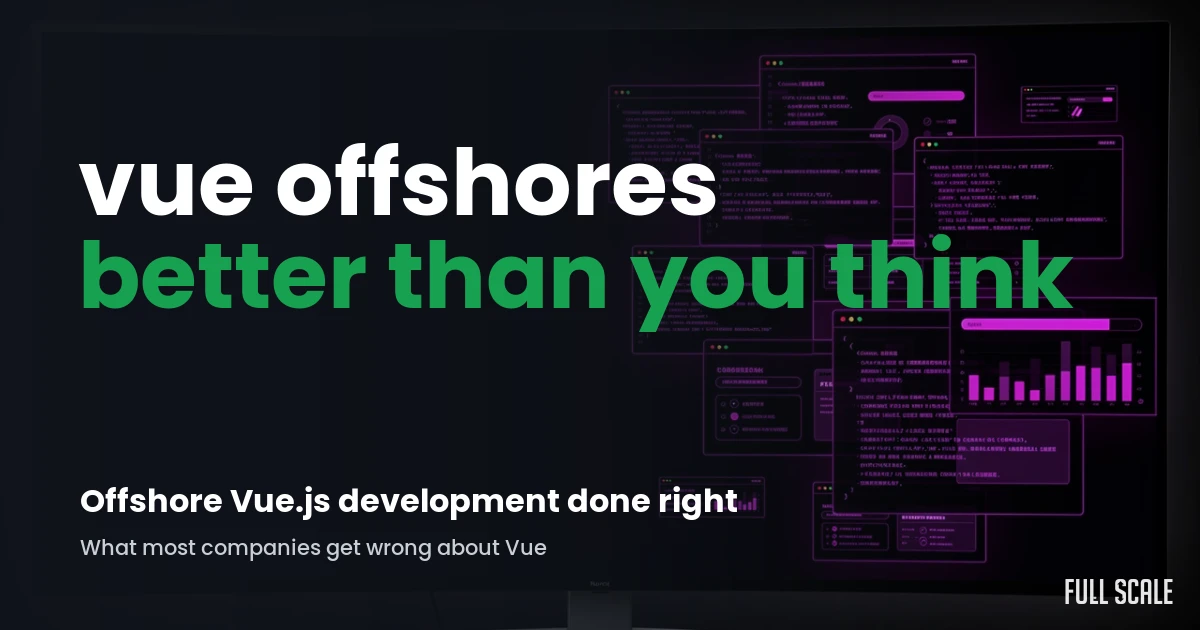 offshore-vuejs hero, Full Scale
