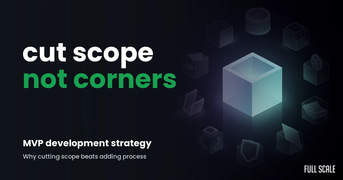 mvp-development-strategy hero, Full Scale