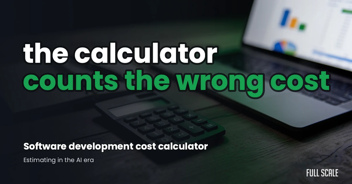 software-development-cost-calculator hero, Full Scale