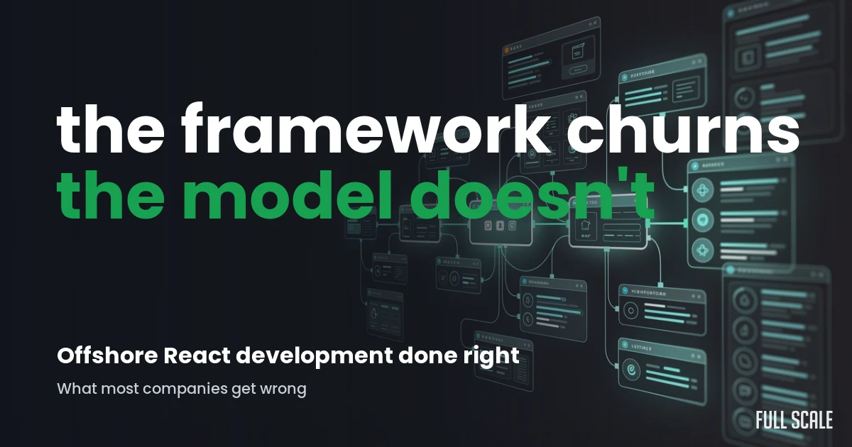 offshore-react-development hero, Full Scale