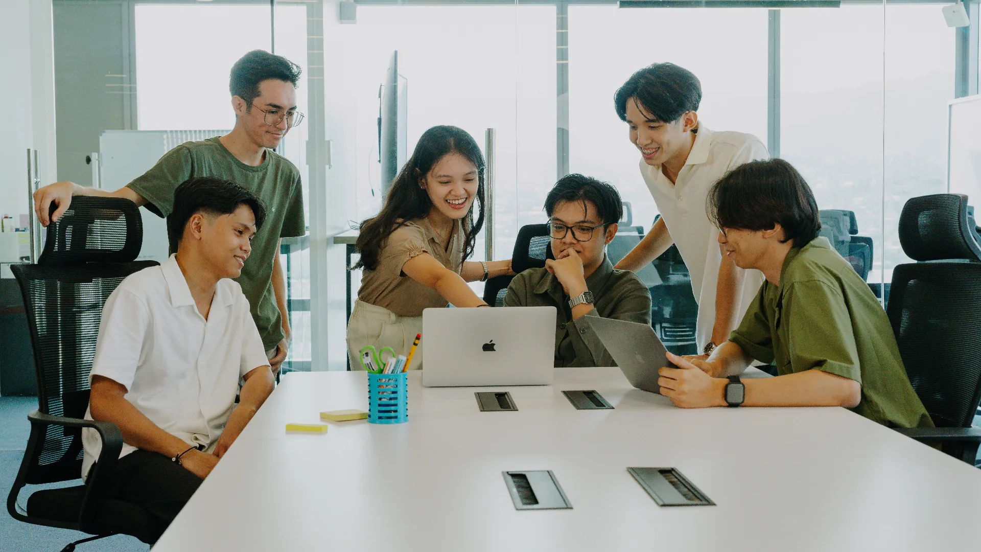 Full Scale team collaborating