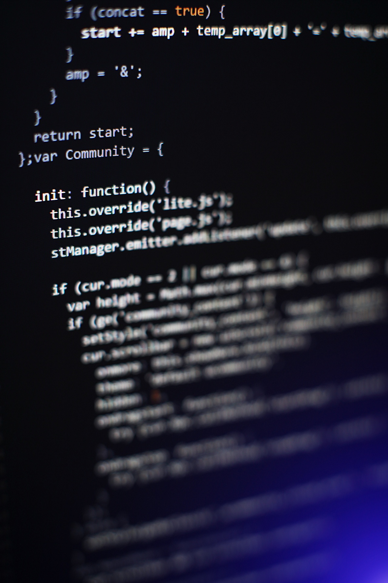 Software testing and code development