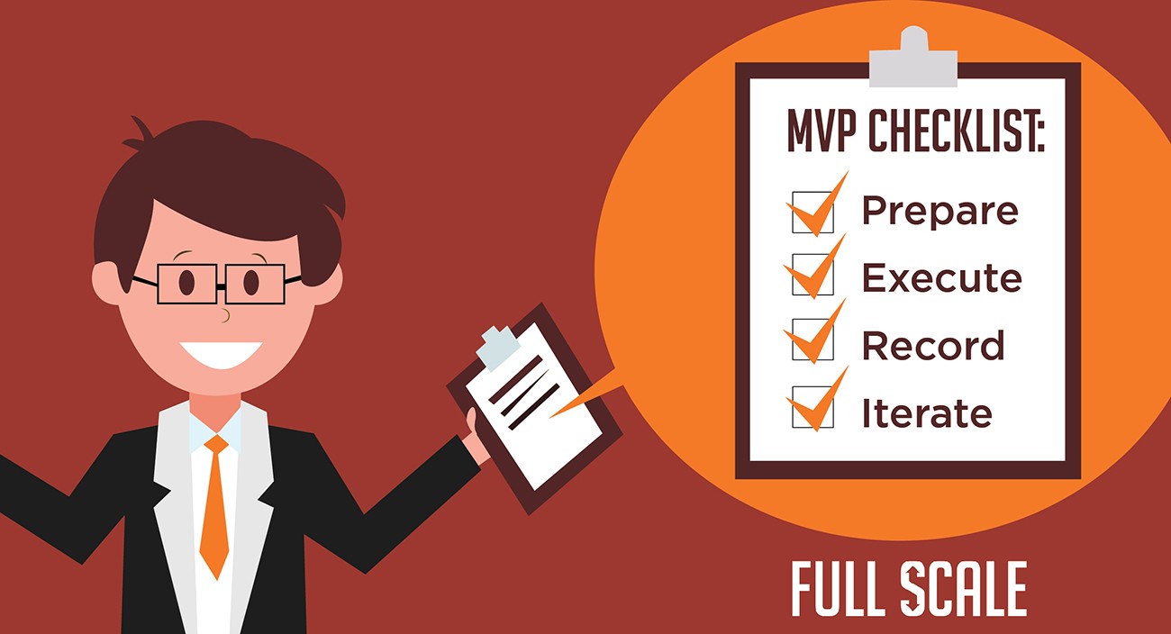 Checklist in building your minimum viable product