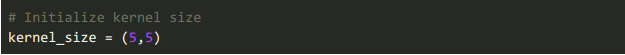 Blog image of code snippet for concepts in computer vision and other technological advances.