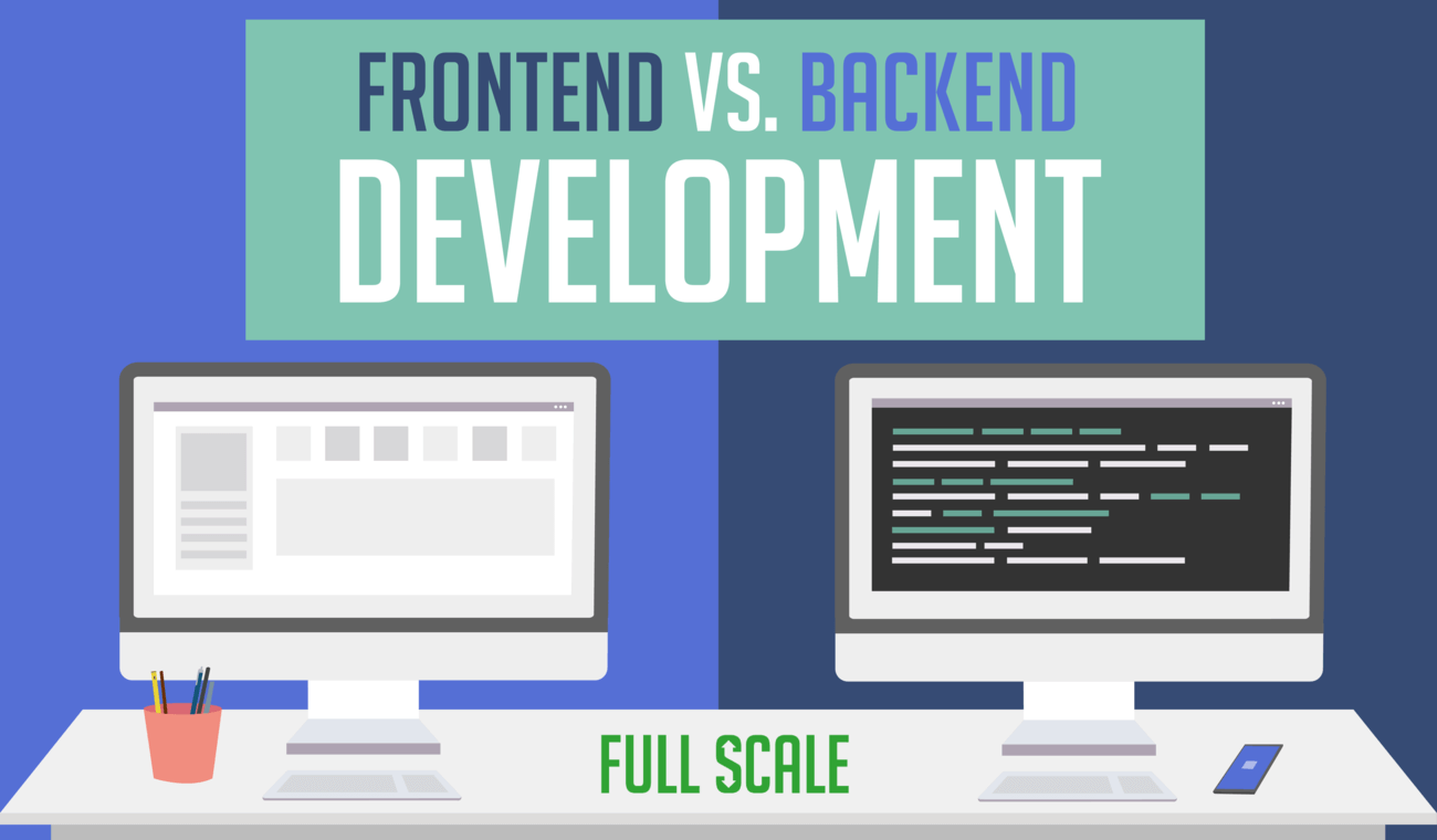 frontend vs. backend languages frontend vs. backend jobs