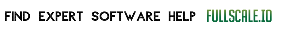 Find expert software help. Full Scale logo