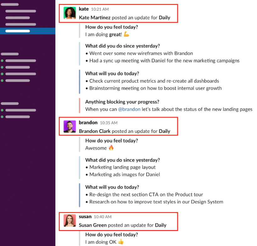 Daily standups for remote software teams Daily standups for remote software teams